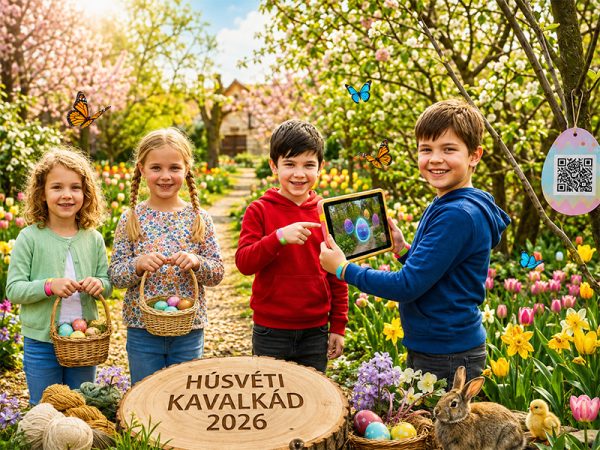 Húsvéti buli gyerekekkel: tojáskeresés kosárral a kertben