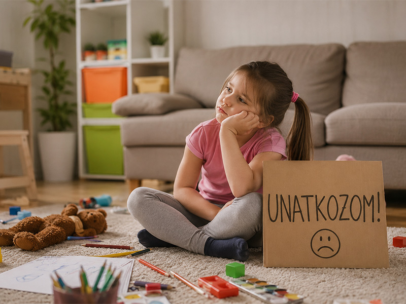 Unatkozik a gyerek? Egy kis kreativitással és néhány jó ötlettel gyorsan véget érhet az unalom.